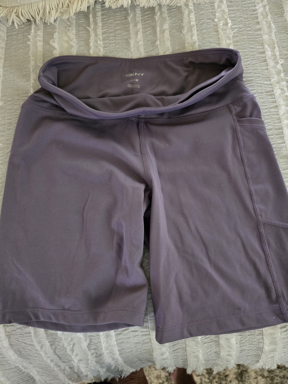 DKNY Women's Leggings in Plum Purple - Picture 3 of 5